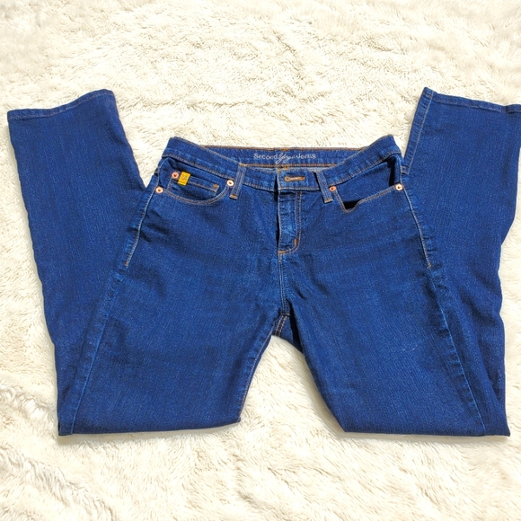 Second Yoga Jeans. Sz 28 Made in Canada. Medium Wash. GUC. - Picture 1 of 8